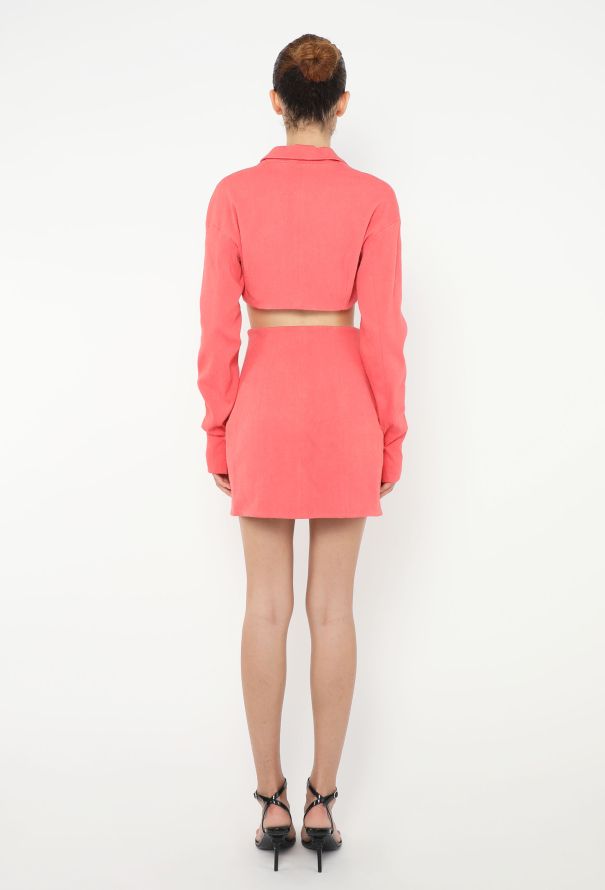 Dolce & Gabbana RARE S/S 1992 Cropped Tulip Ensemble - 5