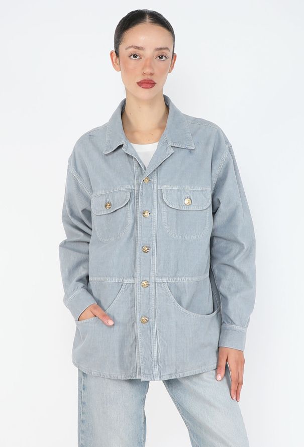 Céline Corduroy Car Jacket, 2022 - 1