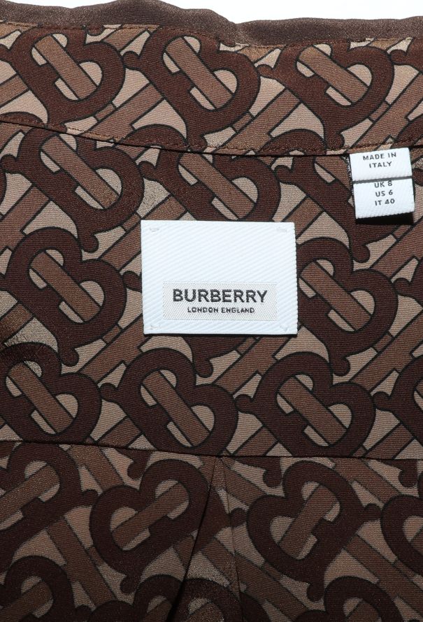 Burberry 2024 Silk Monogram Ensemble - 7