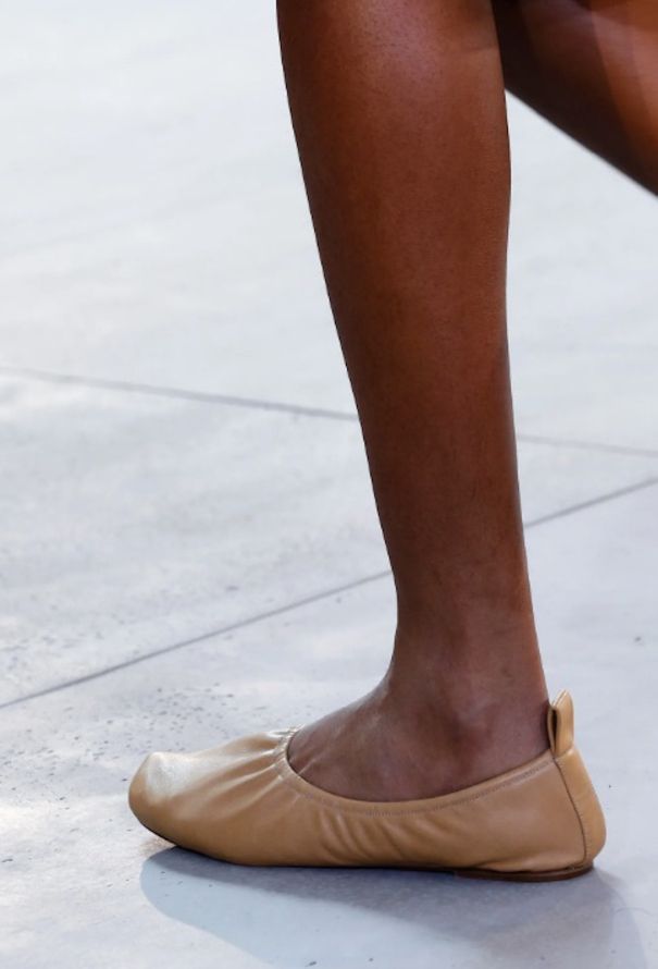 S/S 2015 Ruched Ballerina Flats