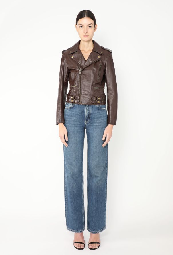 Céline 2019 Leather Biker Jacket - 3 Céline 2019 Leather Biker Jacket - 3