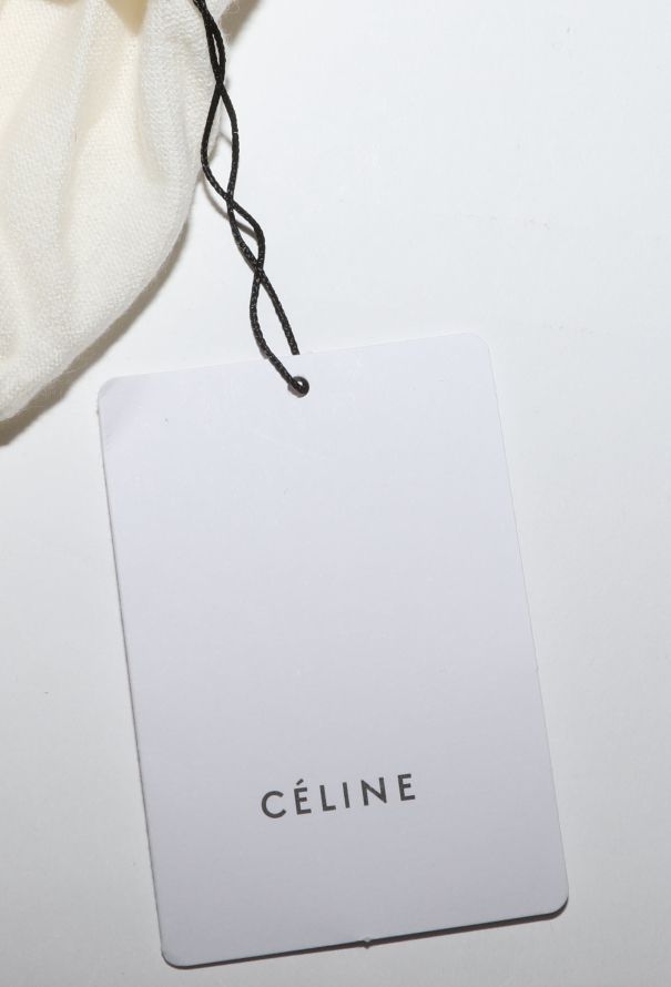 Céline Contrast Stitch Triomphe Pullover - 5