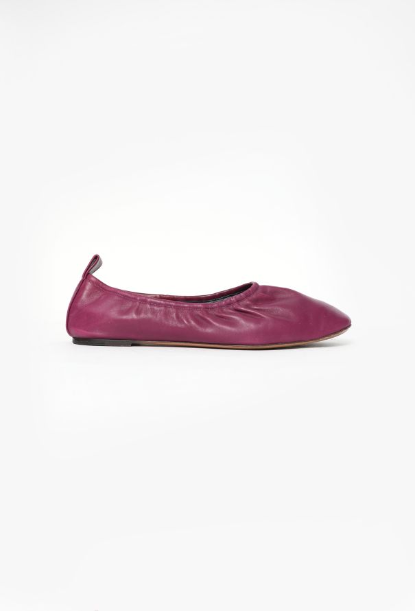 Céline S/S 2015 Ruched Ballerina Flats - 1