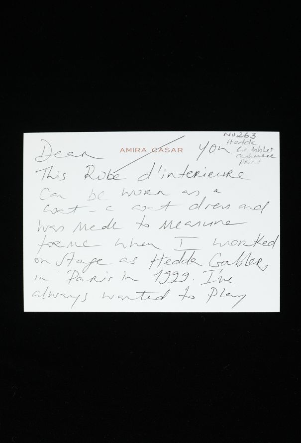 1999 Made-to-Measure Cashmere Jacquard Robe - 6