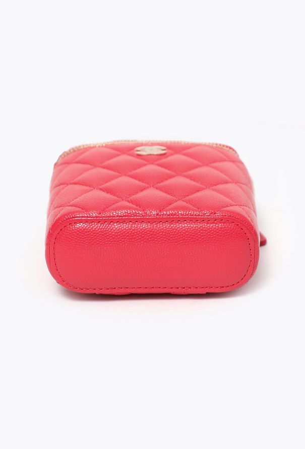 Chanel Classic Vertical Caviar Vanity Case Bag - 7