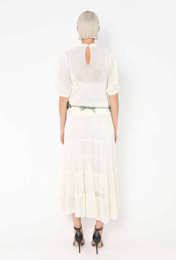 Valentino Resort 2015 Belted Pointelle Dress - 5 Valentino Resort 2015 Belted Pointelle Dress - 5