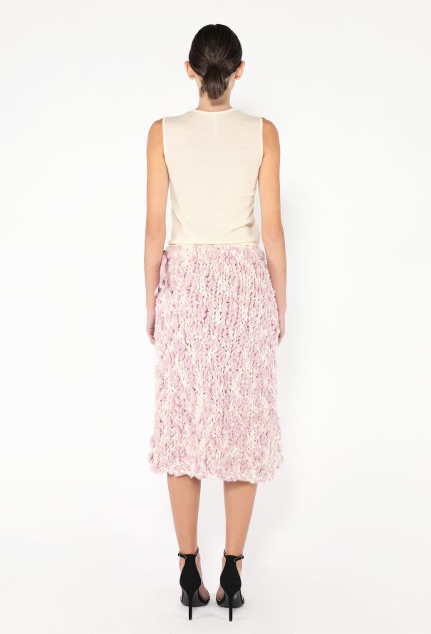 Chanel F/W 2024 Braided Knit Skirt - 5