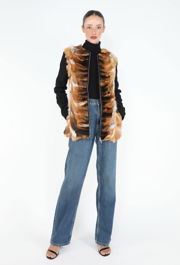 The Row 2011 Fox Fur Knit Jacket - 4