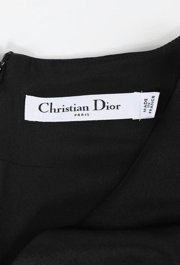 Dior Silk Flared Evening Dress - 5