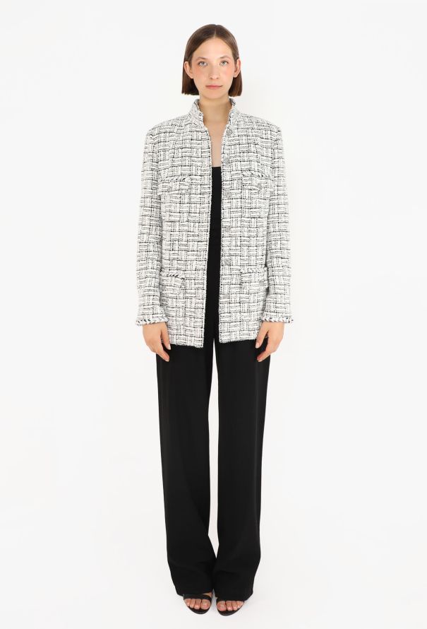 Chanel Sequin Tweed 'CC' Jacket, 2023 - 3