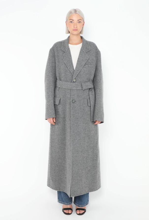 Céline Pre-Fall 2018 Belted Wool Coat - 4 Céline Pre-Fall 2018 Belted Wool Coat - 4