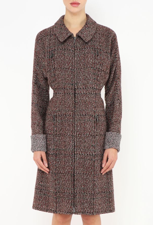 Chanel 2014 Tweed Collared Dress - 2