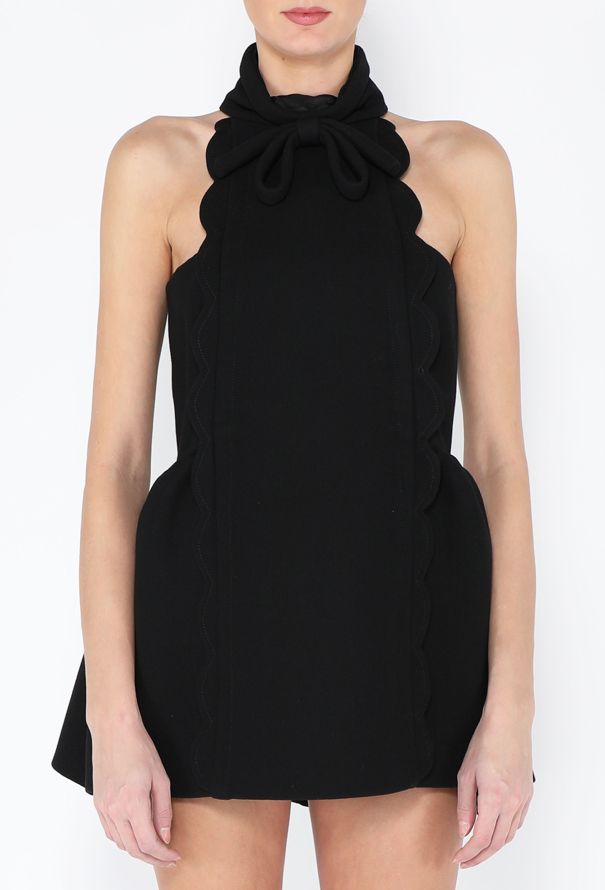 Miu Miu F/W 2010 Scalloped Mini Dress - 3