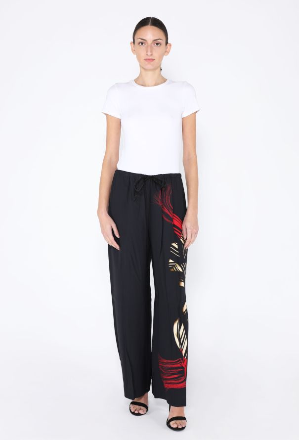 Dries Van Noten 2021 Puvis Printed Trousers - 2