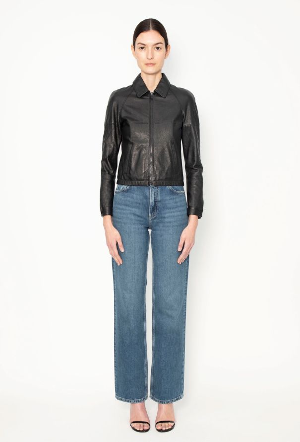 Saint Laurent Classic Leather Zip Jacket - 3 Saint Laurent Classic Leather Zip Jacket - 3