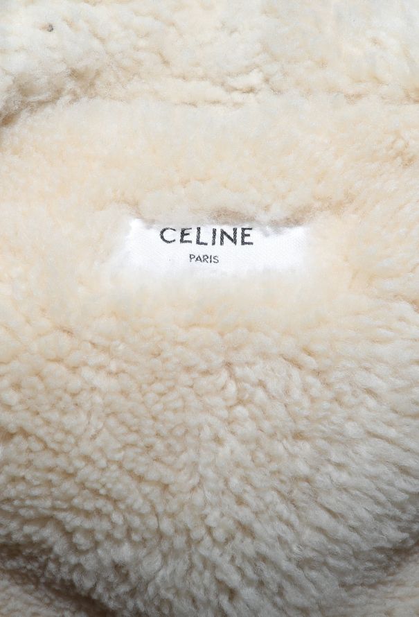 Céline 2019 Hooded Shearling-Lined Toggle Coat - 7 Céline 2019 Hooded Shearling-Lined Toggle Coat - 7