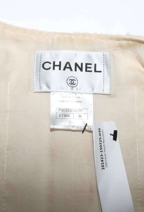 Chanel Bouclé Trim Tweed Jacket - 6