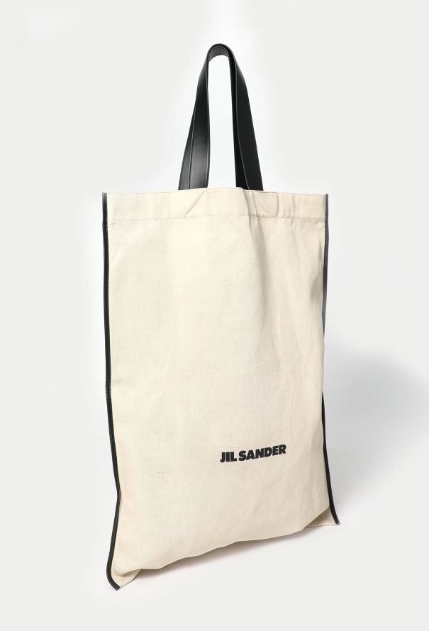 トートバッグ Tote Bag Book - Jil Sander - Fabric - Beige Jil Sander Tote Bag Book - Fabric - Beige | THE LIST