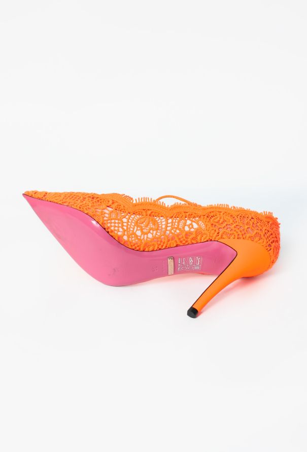 Gucci 2024 Lace Virginia Pumps - 5