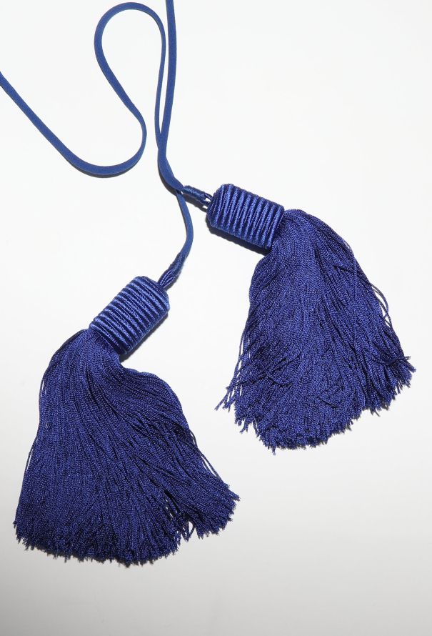 Saint Laurent S/S 2013 Silk Tassel Cape - 7 Saint Laurent S/S 2013 Silk Tassel Cape - 7