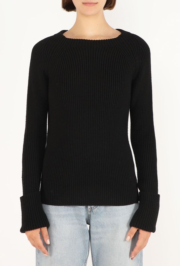 The Row Wool Ribbed Knit Jumper - 1