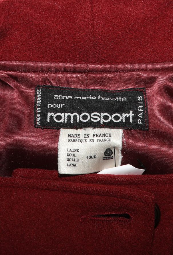Anne-Marie Beretta Felted Shawl Coat, 1980s - 7