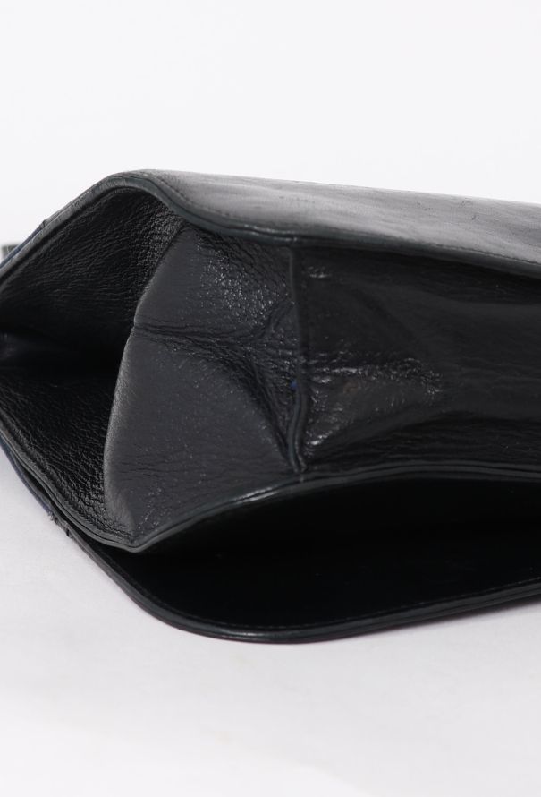 Saint Laurent Vintage Canvas & Leather Bag - 7