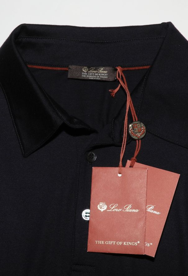 Loro Piana Merino Jersey Polo Top - 3