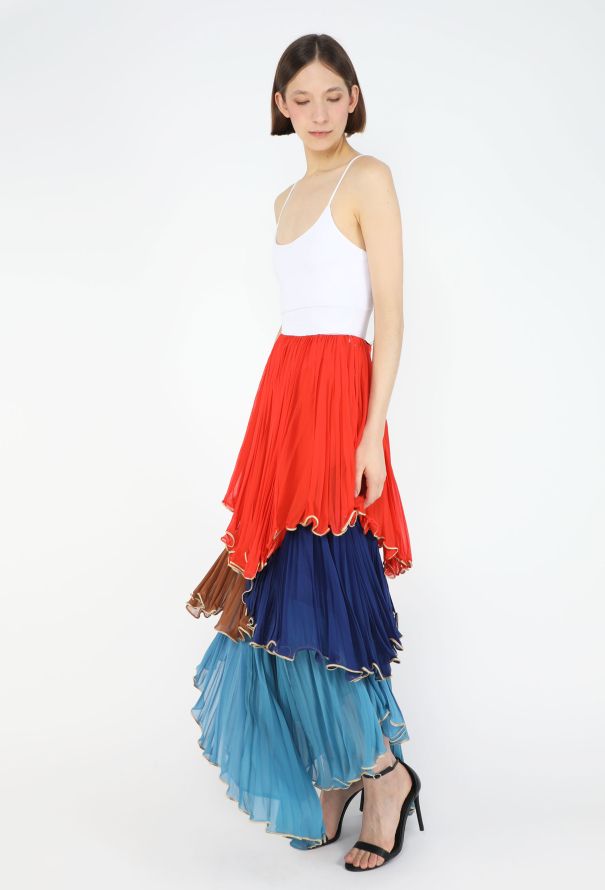 Renato Balestra '70s Bohemian Lamé Ensemble - 5