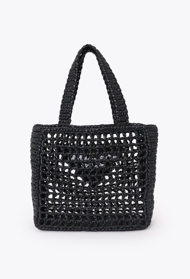 Prada Mini Crochet Tote Bag - 5