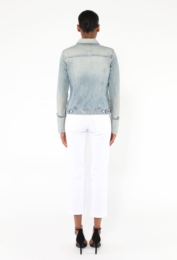 Helmut Lang '90s Stone-Washed Denim Jacket - 5