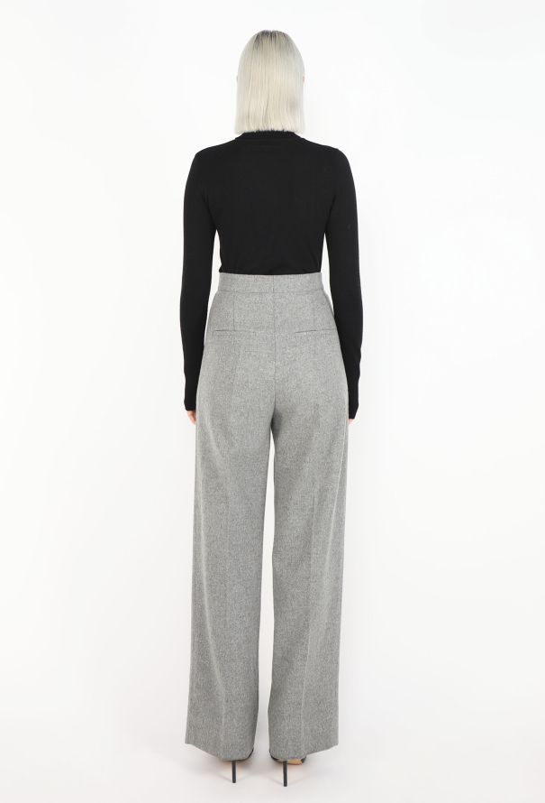 Céline Felted Pleated Trousers - 5