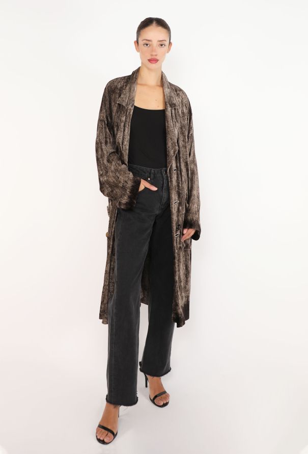 Issey Miyake Velvet Ombré Cardigan, 2003 - 4