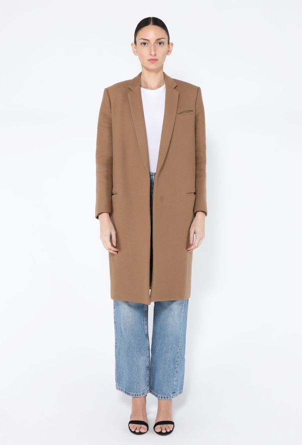 Céline 2011 Wool Classic Crombie Coat - 1