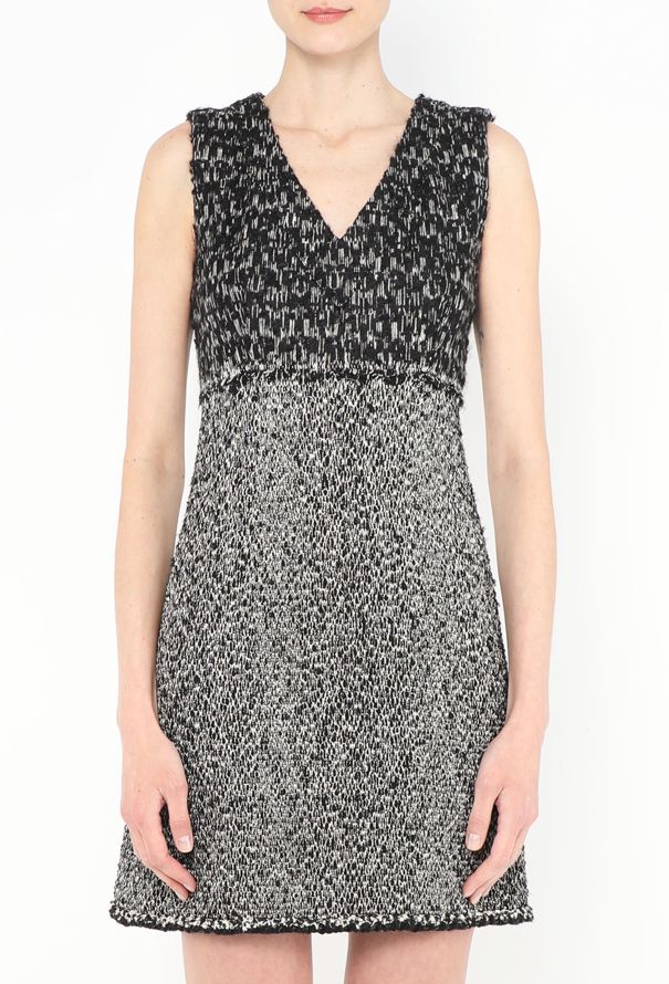 Chanel 2011 Embroidered Tweed Dress - 1