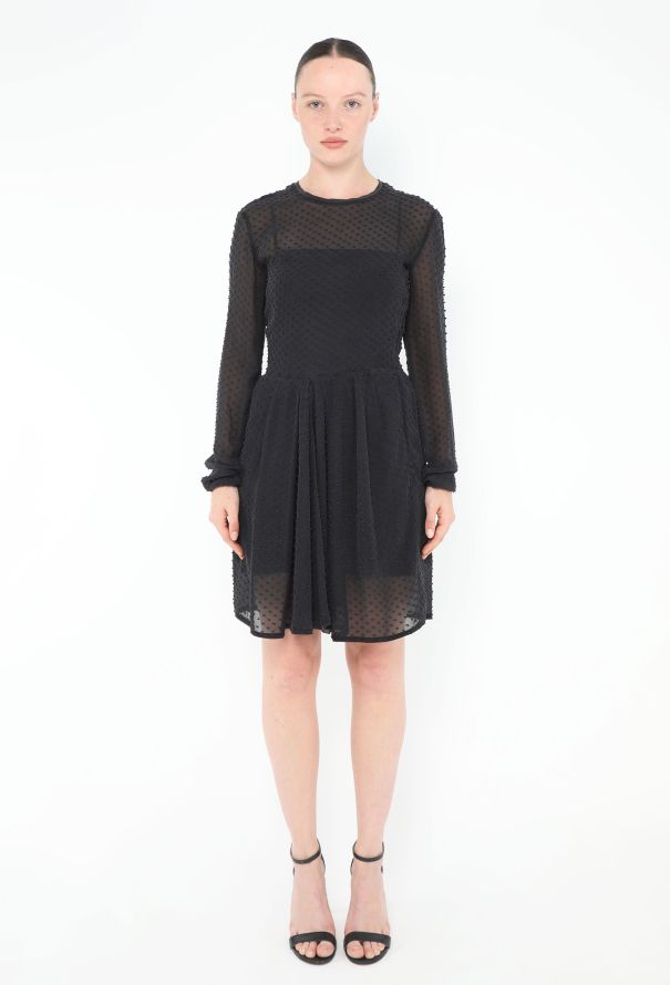 Balenciaga Swiss Knot Silk Dress - 3