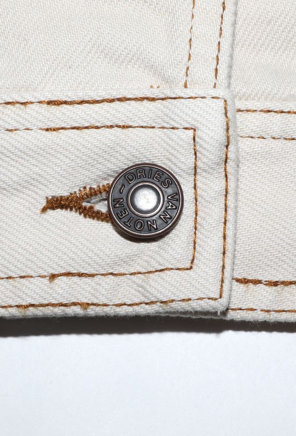 Dries Van Noten 2024 Belted Denim Jacket - 8 Dries Van Noten 2024 Belted Denim Jacket - 8