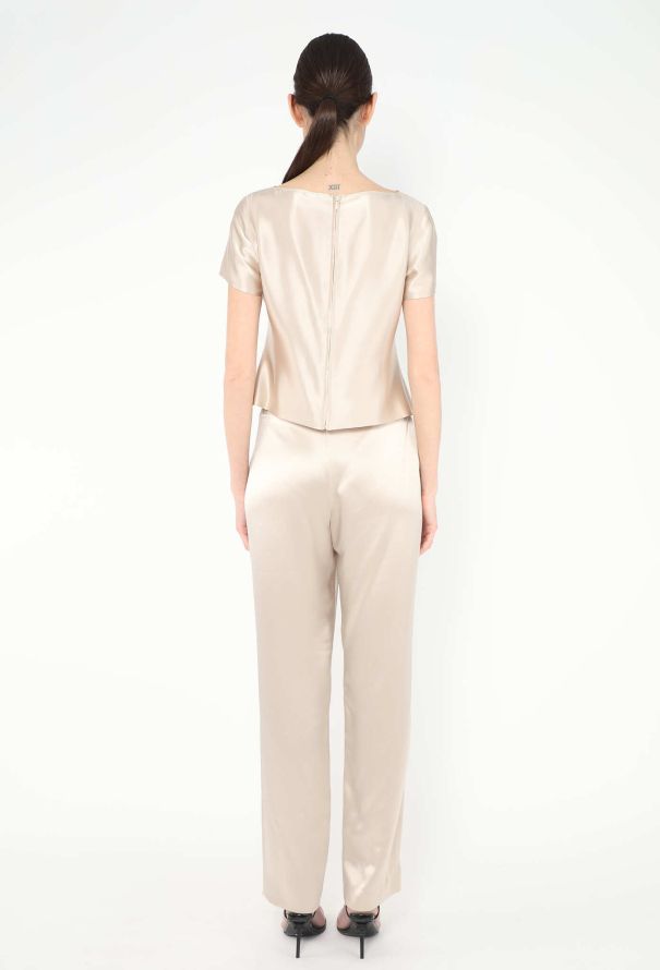 Chanel Charmeuse Cap-Sleeve Ensemble - 5 Chanel Charmeuse Cap-Sleeve Ensemble - 5