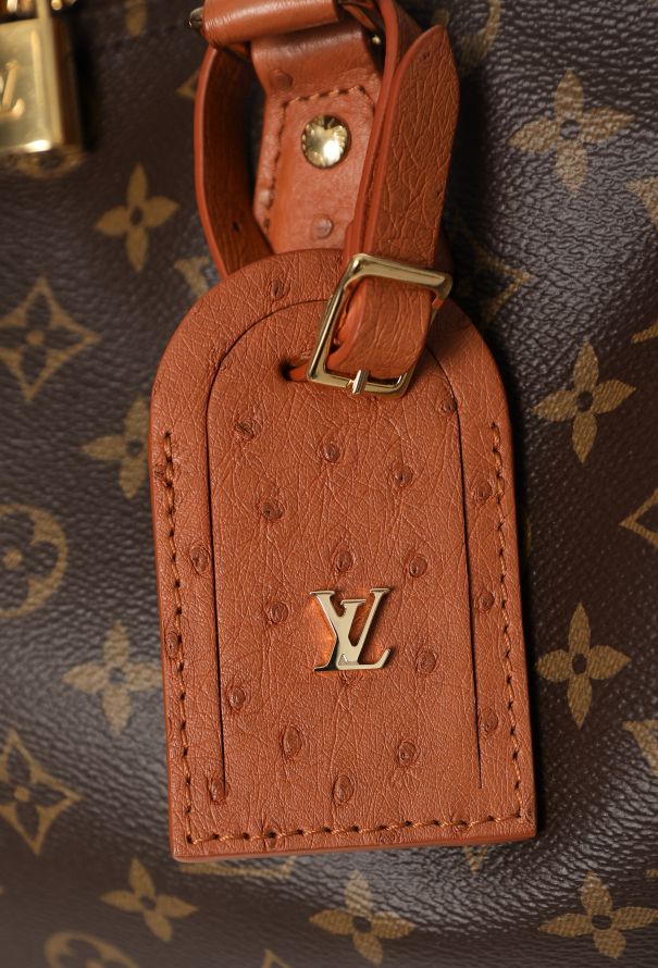 Louis Vuitton Monogram Boho Speedy Soft 30 Ostrich, S/S 2025 - 17