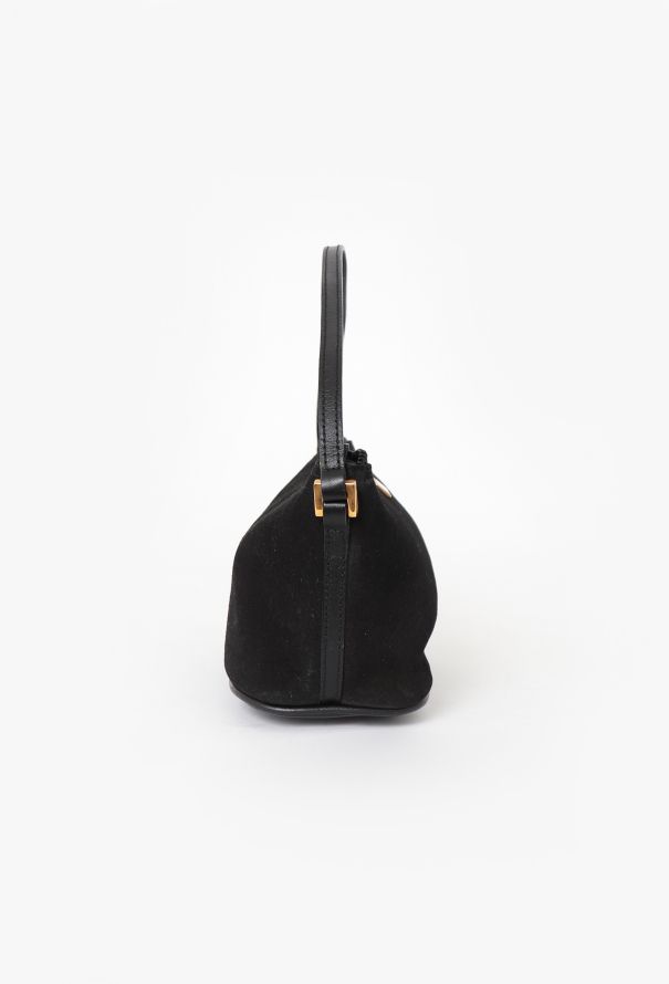 Gucci '90s Suede Boat Bag - 5