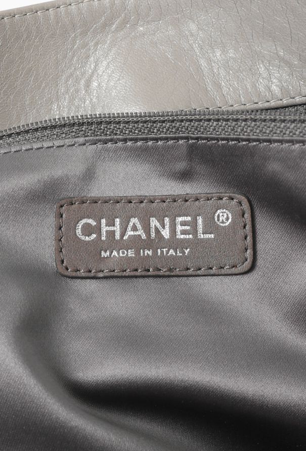 Chanel Grey Small East West Reissue Tote Bag - 12