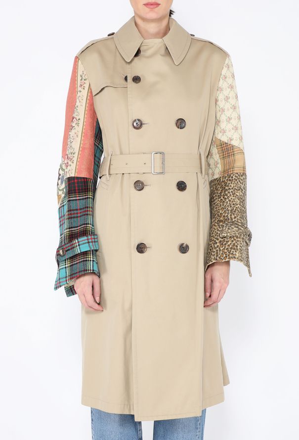 Junya Watanabe F/W 2017 Patchwork Trench Coat - 4