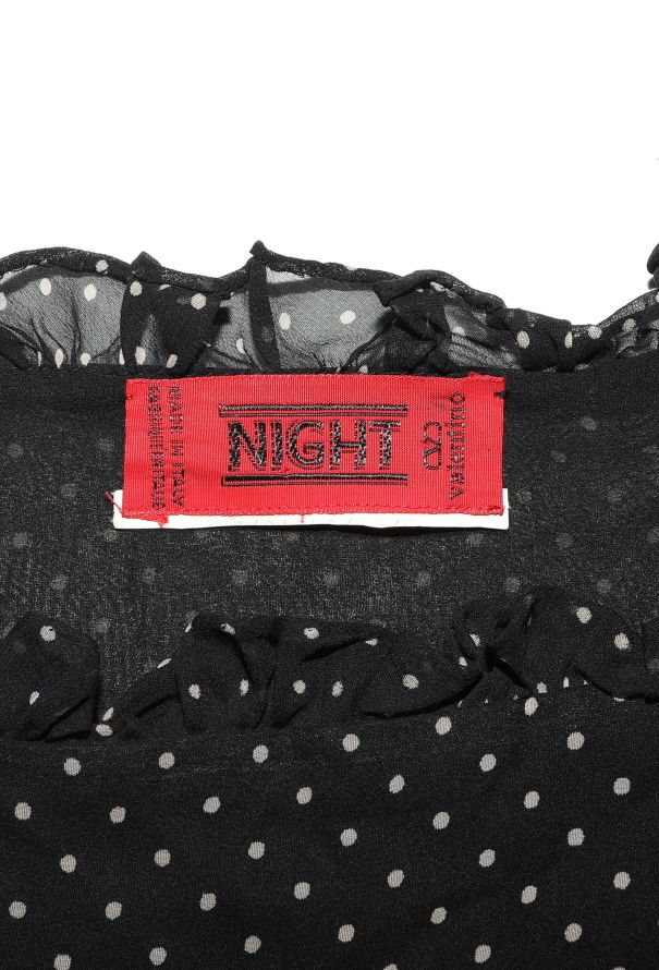 Valentino '70s Polka Dot Silk Dress - 5 Valentino '70s Polka Dot Silk Dress - 5