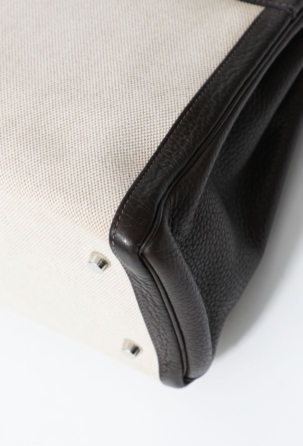 Hermès Clémence & Toile H Kelly Retourné 35 - 10