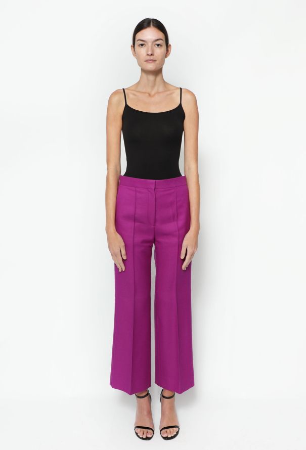 H&M Women Black Solid Wide Twill Trousers Price in India, Full  Specifications & Offers | DTashion.com
