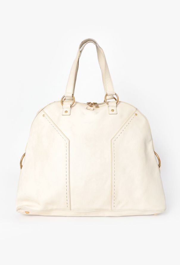 Saint Laurent White Muse Shoulder Bag - 1