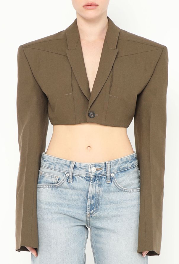 Rick Owens 2024 Porterville Micro Tatlin Blazer - 1