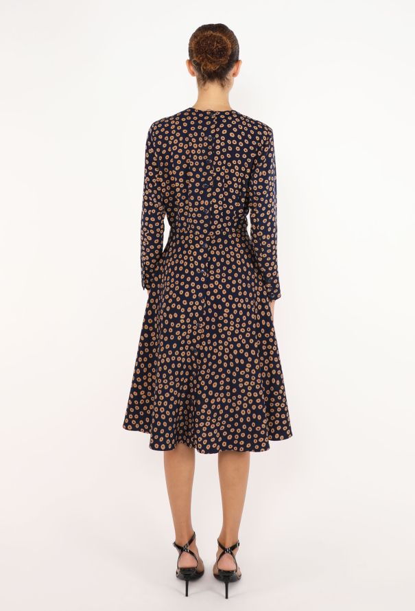Graphic Flared Day Dress - 3