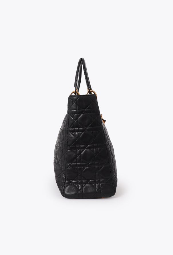 Black Cannage Large Lady Dior - Dior | Authentic & Vintage