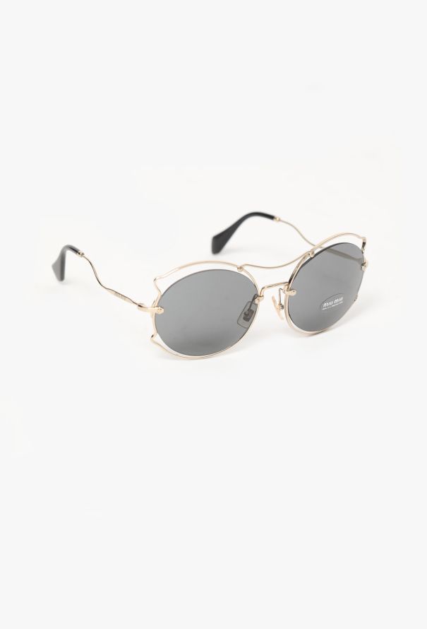 Miu Miu 2024 Butterfly Frame Sunglasses - 2 Miu Miu 2024 Butterfly Frame Sunglasses - 2